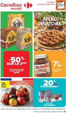 catalogue Carrefour Market du 4 août 2026
