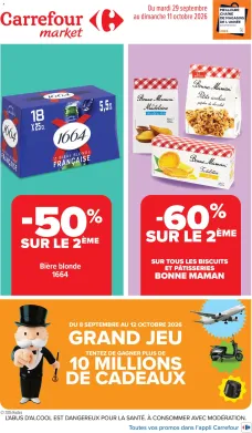 catalogue Carrefour Market du 29 septembre 2026