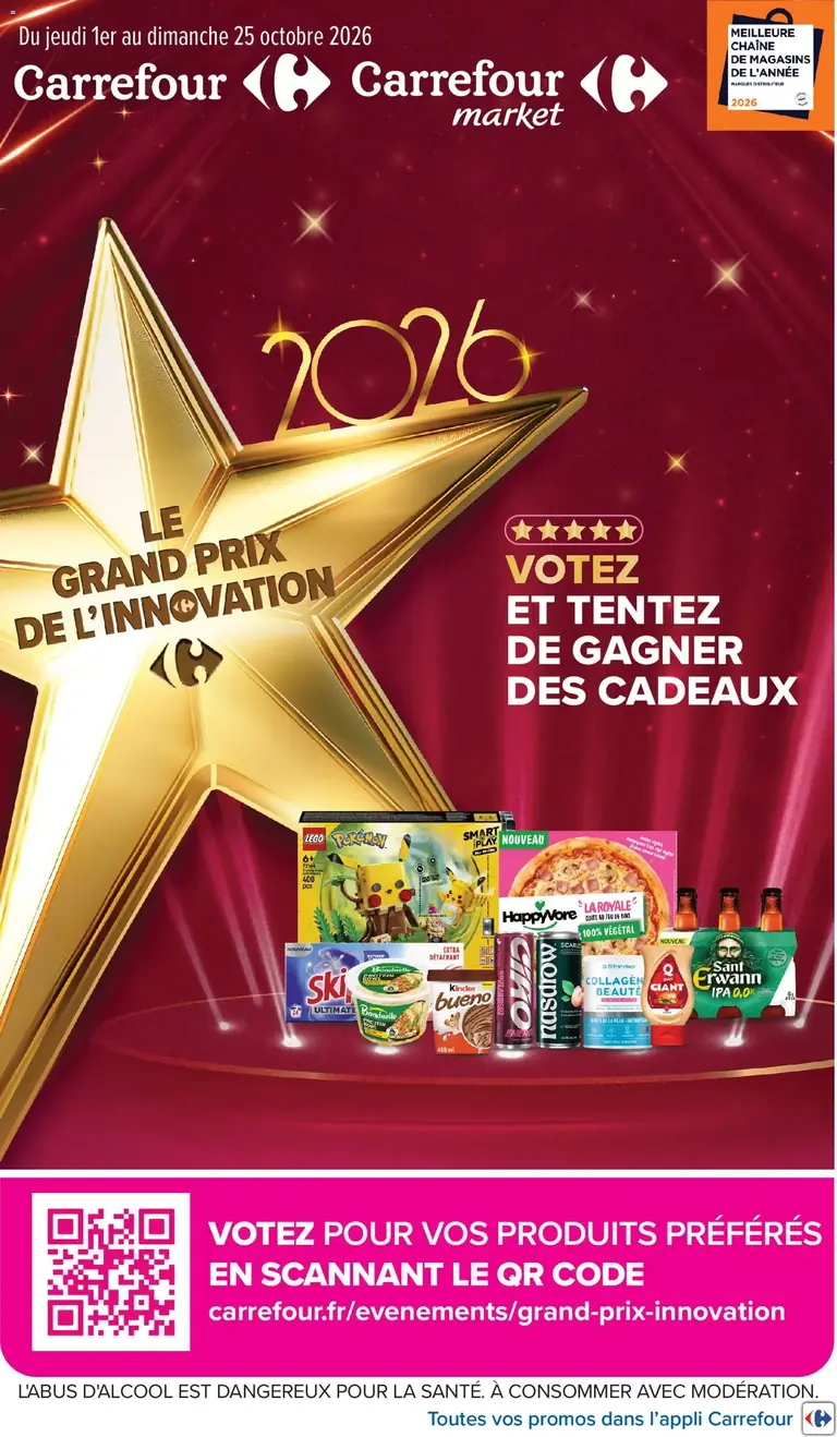 Catalogue Carrefour à venir 01/10/2026 catalogue Carrefour du 1 octobre 2026