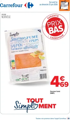 catalogue Carrefour du 1 juin 2026