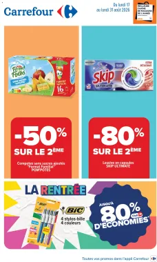 catalogue Carrefour du 17 août 2026