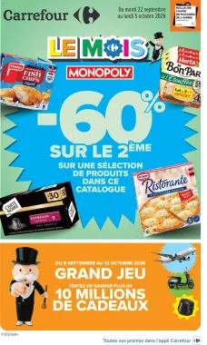 catalogue Carrefour du 22 septembre 2026