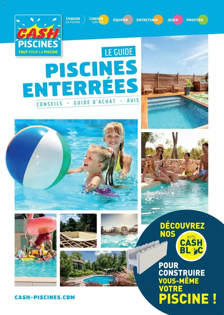 Cash Piscines catalogue 01/03/2024 - nouveau prospectus