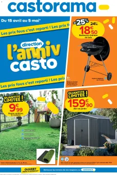 Castorama catalogue 15/04/2026 - nouveau prospectus