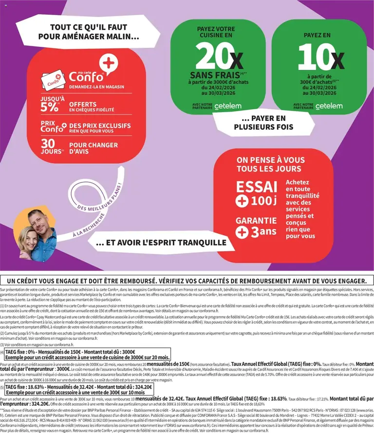 Conforama catalogue 24/02/2026 - nouveau prospectus