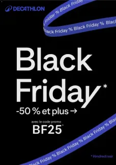 Catalogue Decathlon BLACK FRIDAY 2025 du 14/11