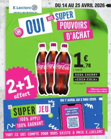 Catalogue Leclerc à venir 14/04/2026