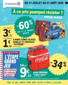 catalogue E.Leclerc du 21 juillet 2026