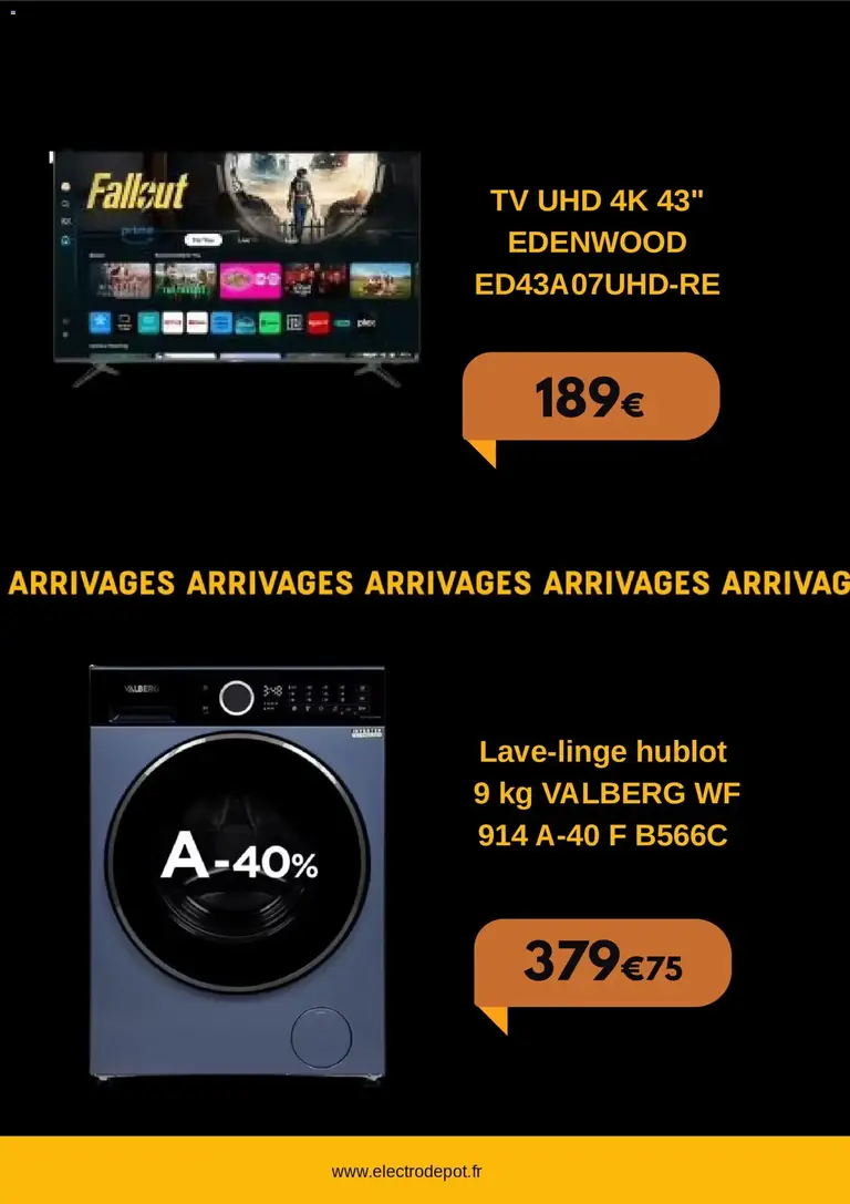 Electro Dépôt catalogue 04/02/2026 - nouveau prospectus