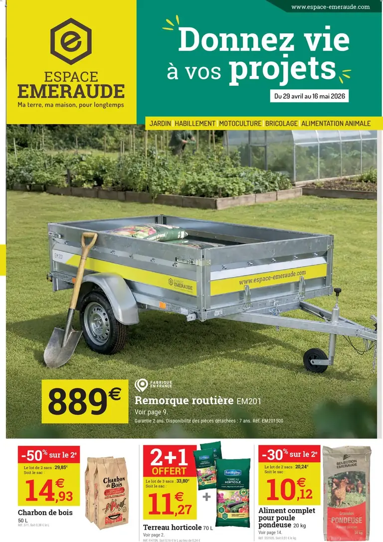 Espace Emeraude catalogue 29/04/2026 - nouveau prospectus