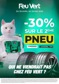 Feu Vert catalogue 29/04/2026 - nouveau prospectus