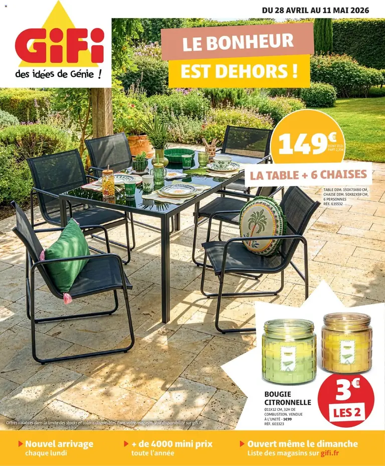 GiFi catalogue du 28/04/2026