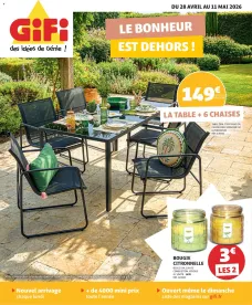 GiFi catalogue du 28/04/2026