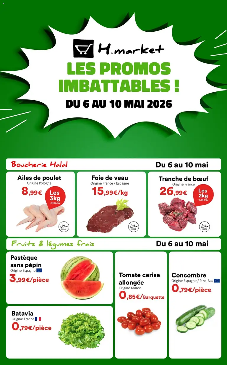 Hmarket catalogue 06/05/2026 - nouveau prospectus
