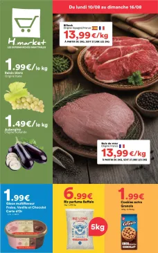 catalogue Hmarket du 10 août 2026
