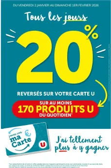 Hyper U catalogue 02/01/2026 - nouveau prospectus