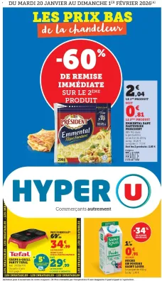 Hyper U catalogue 20/01/2026 - nouveau prospectus