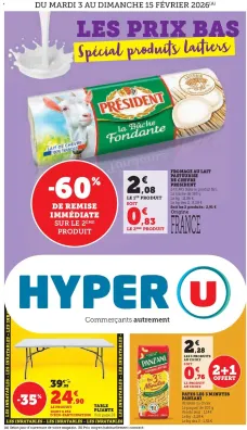 Hyper U catalogue 03/02/2026 - nouveau prospectus