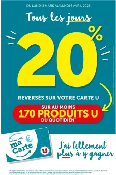 Hyper U catalogue 02/03/2026 - nouveau prospectus