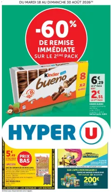 catalogue Hyper U du 18 août 2026