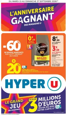 catalogue Hyper U du 15 septembre 2026