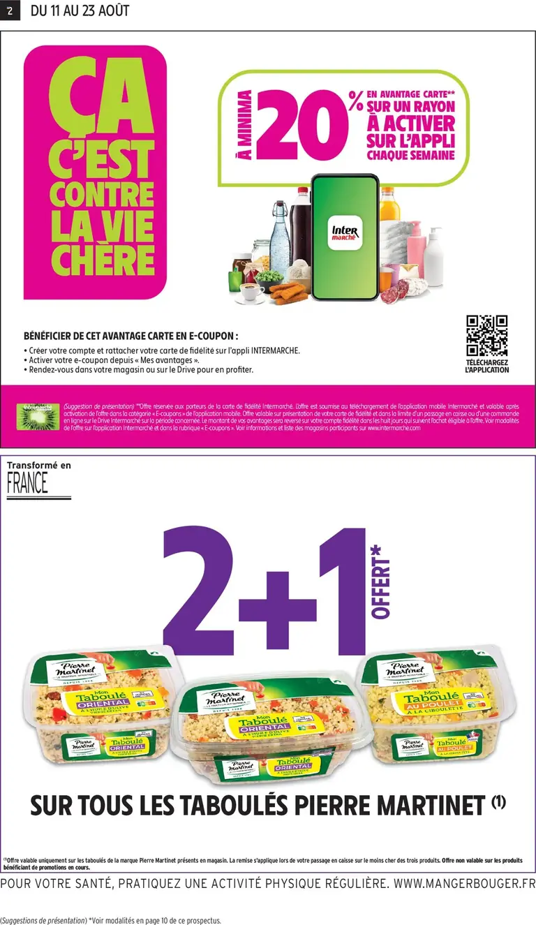 Catalogue Intermarché 11/08/2026 catalogue Intermarché du 11 août 2026