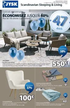 Jysk catalogue 17/03/2026 - nouveau prospectus