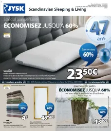 Jysk catalogue 14/04/2026 - nouveau prospectus