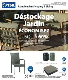 catalogue Jysk du 22 juillet 2026