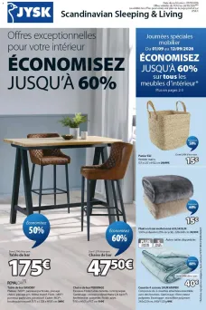 catalogue Jysk du 1 septembre 2026