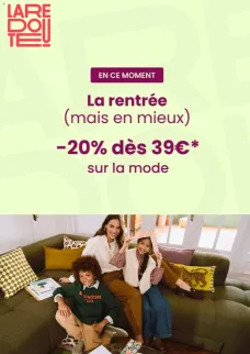 catalogue La Redoute du 29 juillet 2026