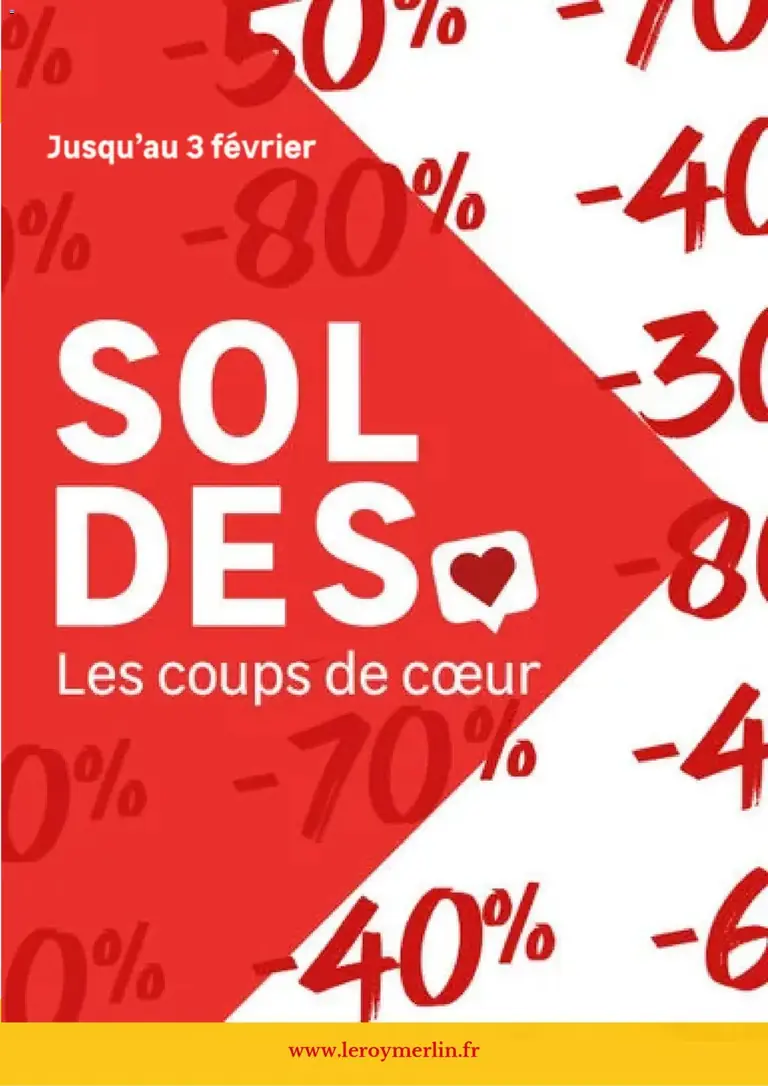 Leroy Merlin catalogue 07/01/2026 - nouveau prospectus