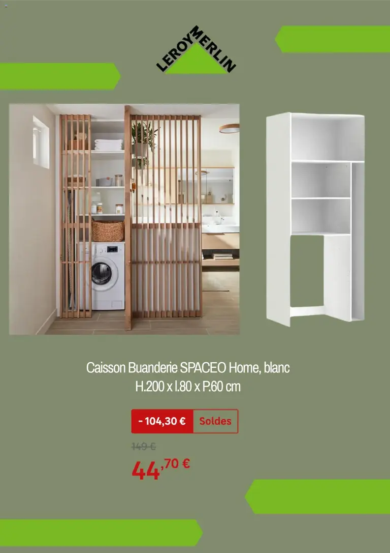 Leroy Merlin catalogue 07/01/2026 - nouveau prospectus