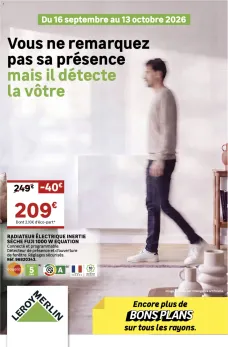 catalogue Leroy Merlin du 16 septembre 2026
