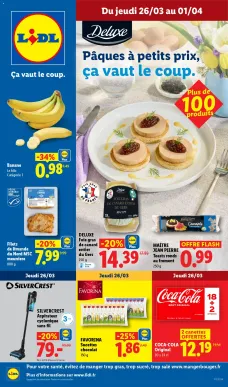 Catalogue LIDL à venir 26/03/2026
