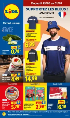 catalogue LIDL du 25 juin 2026