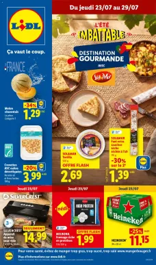 catalogue LIDL du 23 juillet 2026
