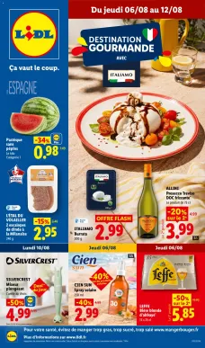 catalogue LIDL du 6 août 2026