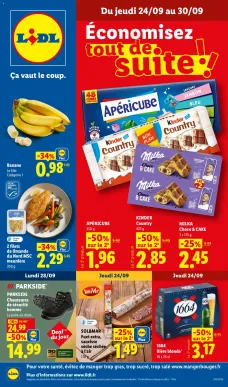 catalogue LIDL du 24 septembre 2026