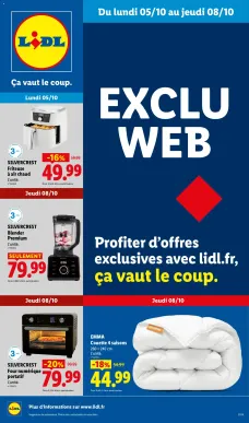 catalogue LIDL du 5 octobre 2026