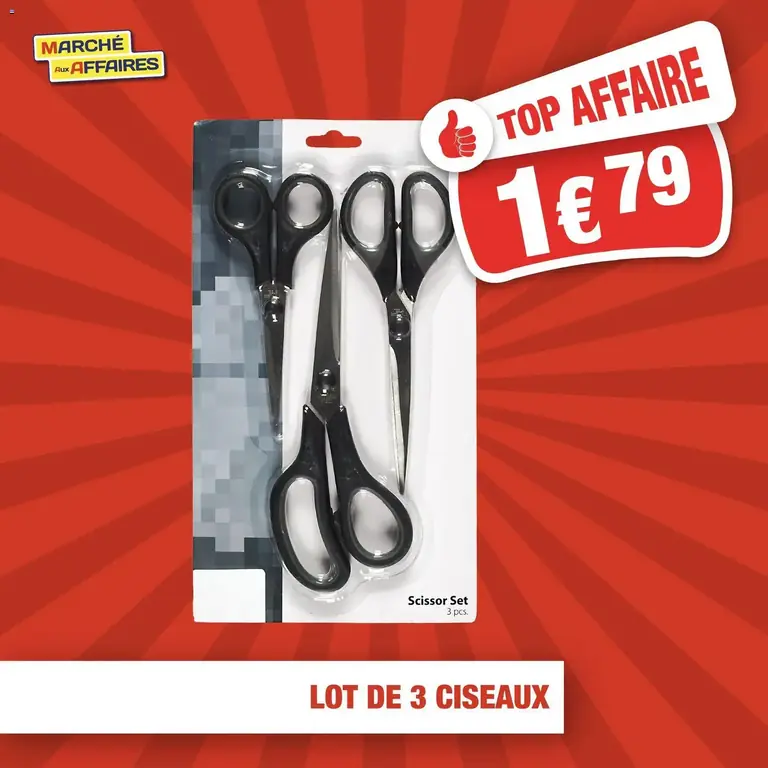 Marché aux Affaires catalogue 06/07/2026 - nouveau prospectus catalogue Marché aux Affaires du 6 juillet 2026