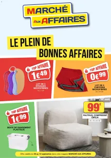 catalogue Marché aux Affaires du 2 septembre 2026