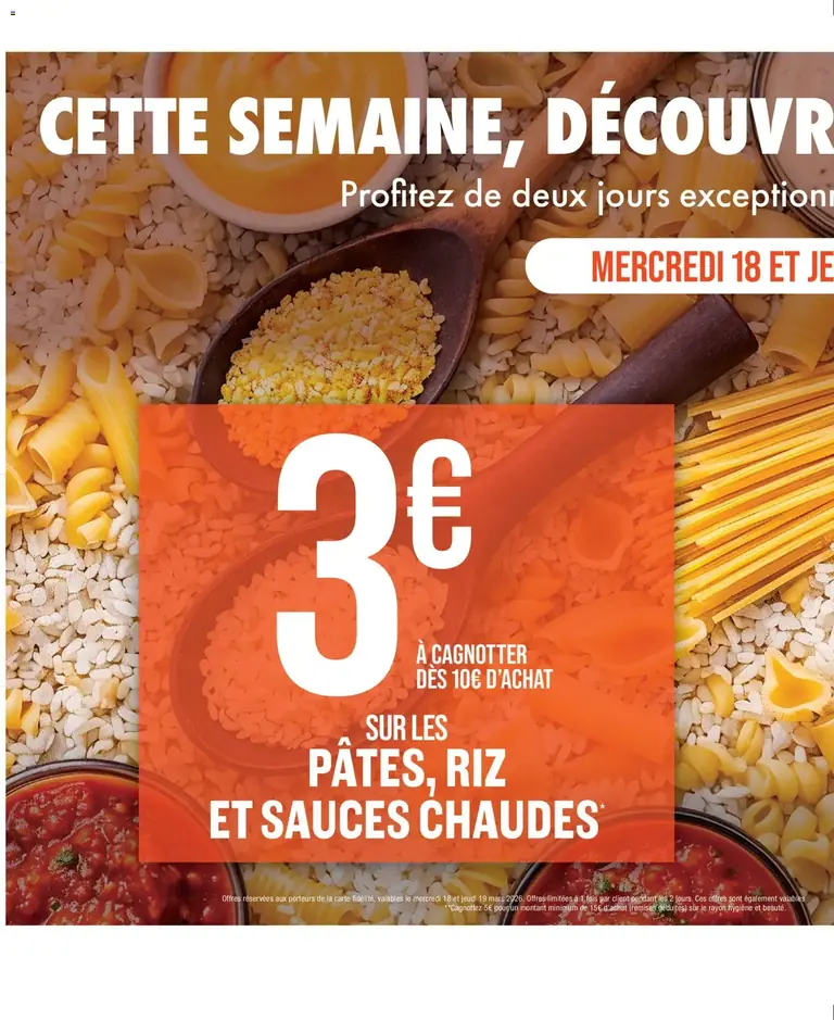 Match Supermarché catalogue 16/03/2026 - nouveau prospectus