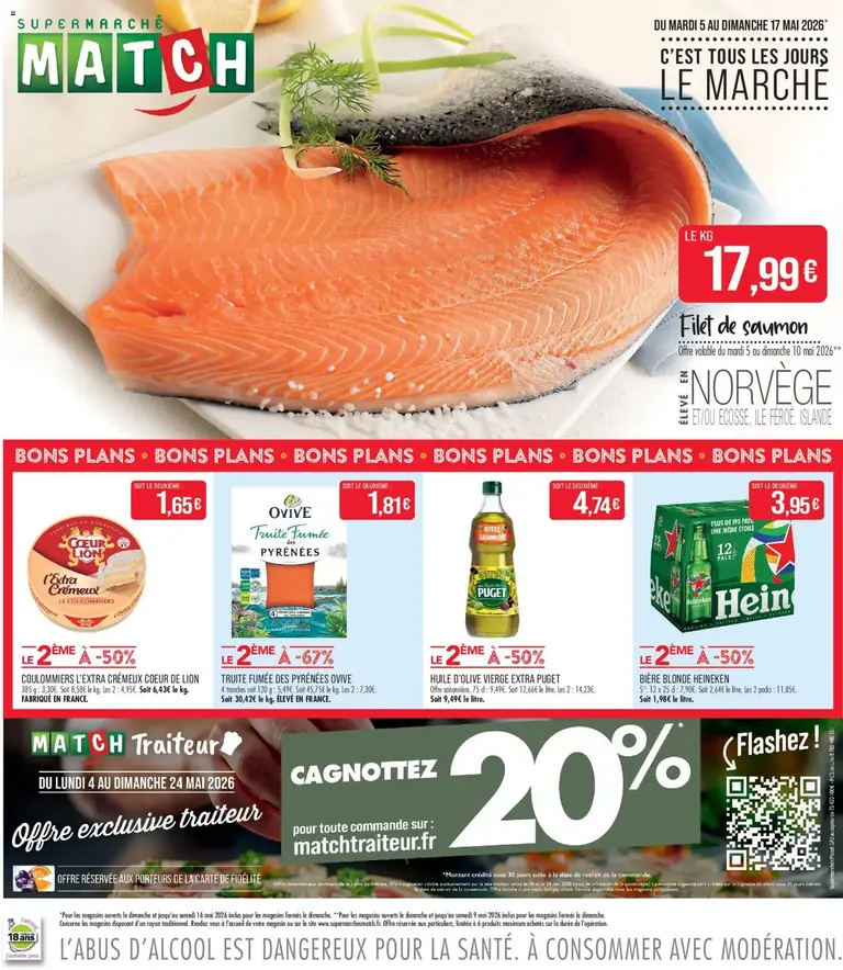 Match Supermarché catalogue 05/05/2026 - nouveau prospectus