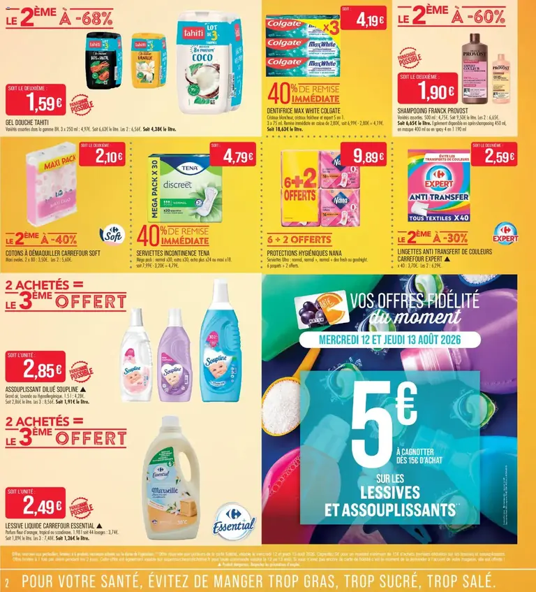 Match Supermarché catalogue 11/08/2026 - nouveau prospectus catalogue Match Supermarché du 11 août 2026