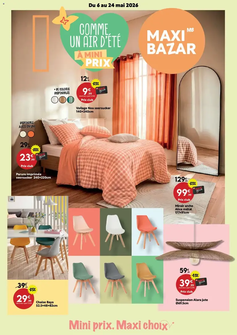 Maxi Bazar catalogue 06/05/2026 - nouveau prospectus