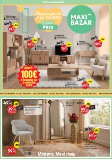catalogue Maxi Bazar du 10 juin 2026