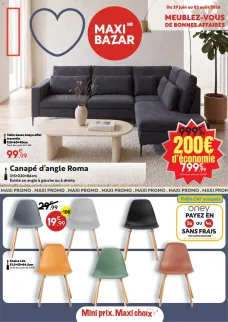 catalogue Maxi Bazar du 29 juin 2026