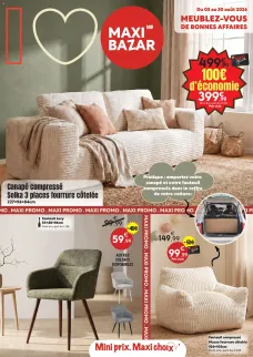 catalogue Maxi Bazar du 3 août 2026