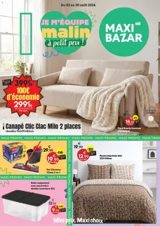 catalogue Maxi Bazar du 5 août 2026